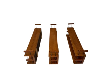 Mid-Century Modern Wall Mounted Shelf by Walter Wirtz for Wilhelm Renz, 1960s